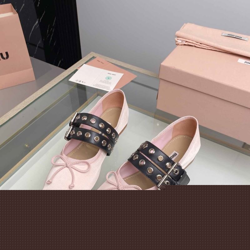 Miu Miu flat shoes